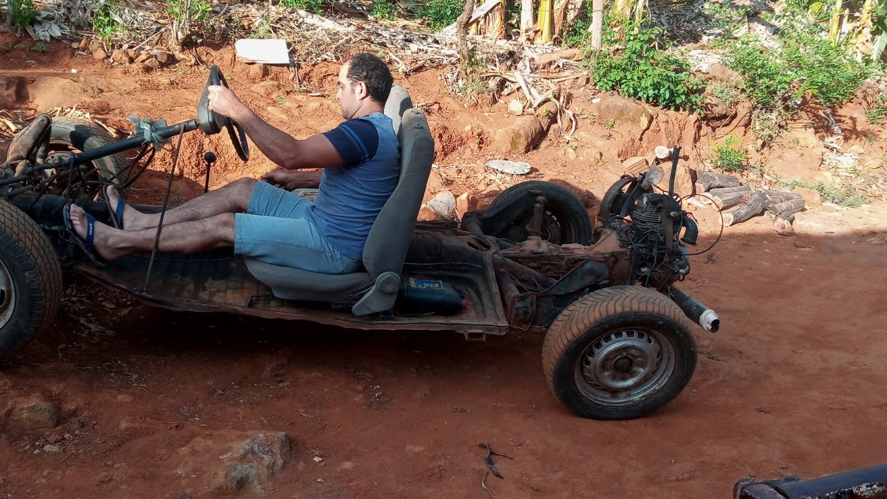 #Projeto #Fusca #moto   Fusca com motor de moto primeiras carreiras com ele