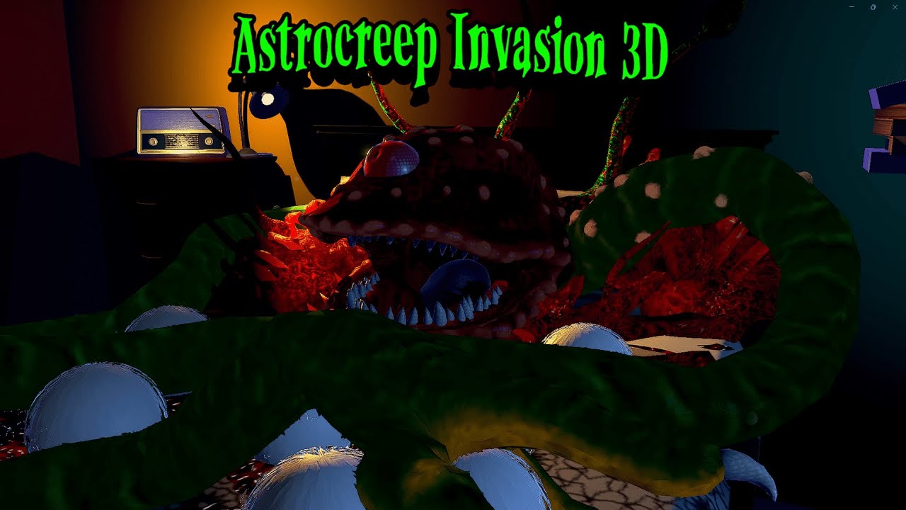 Let's play weird games - Astrocreep Invasion 3D