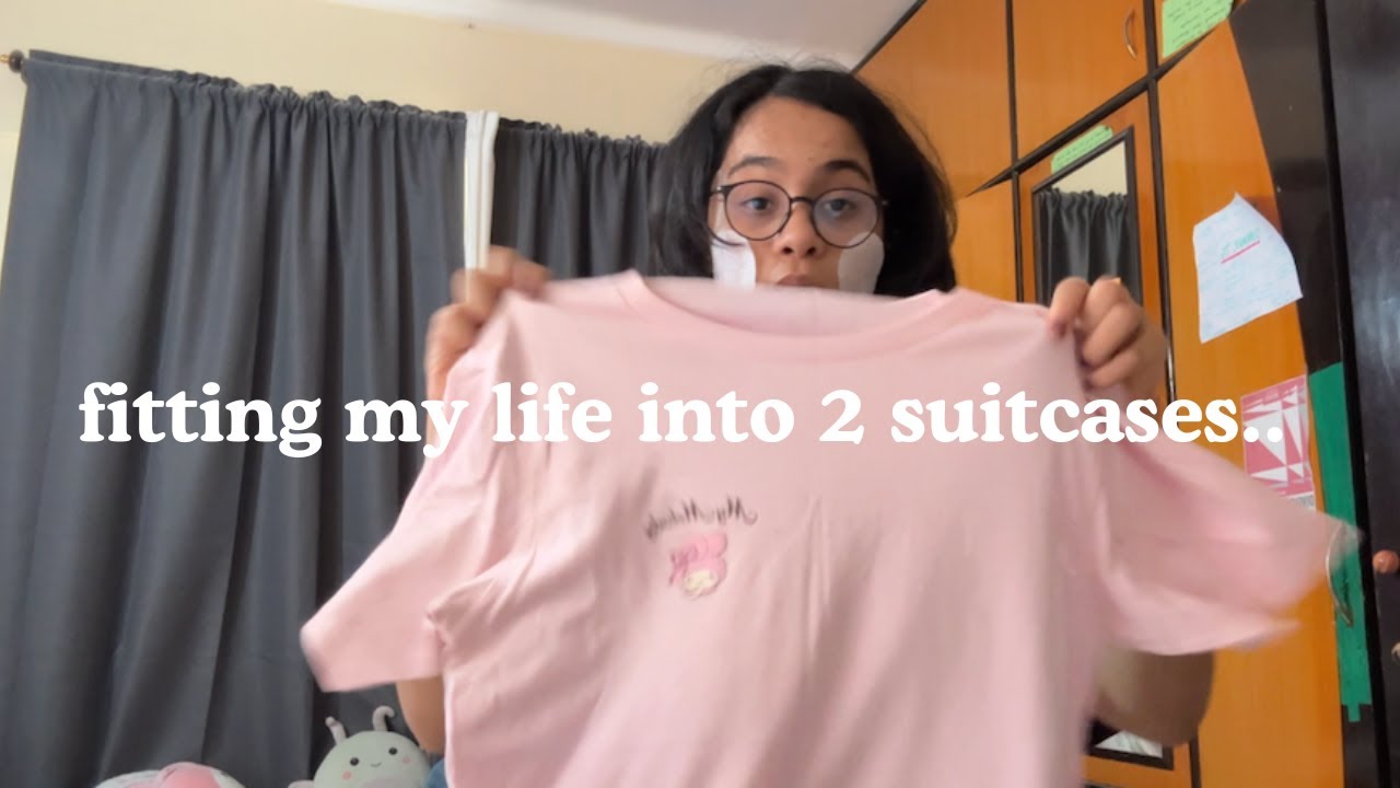 PACK WITH ME TO MOVE ACROSS THE WORLD AT 18 🩰 🧳 aka leaving behind everything i know for university