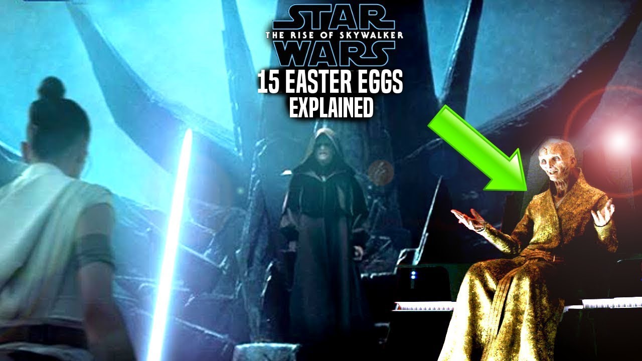 The Rise Of Skywalker 15 Easter Eggs & References Explained! (Star Wars Episode 9)