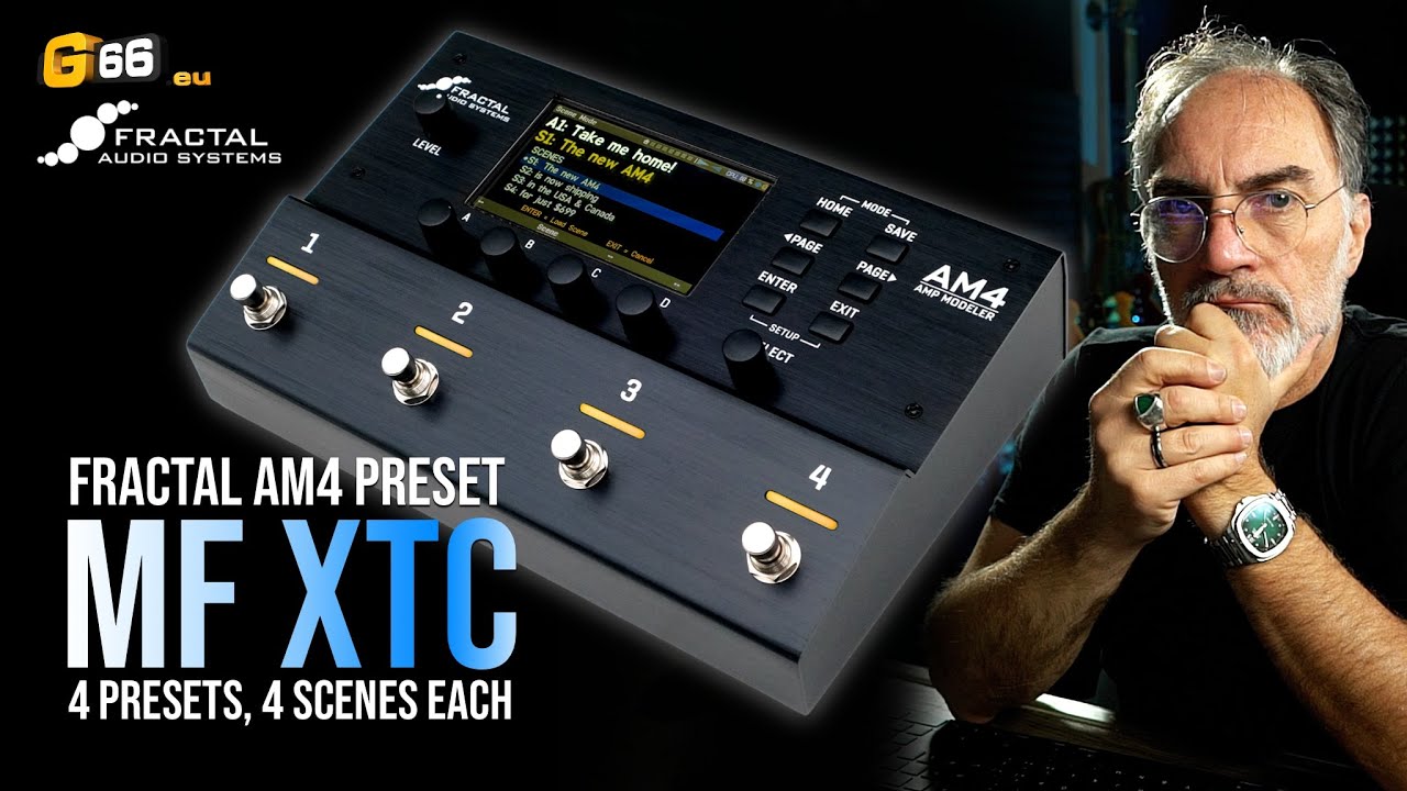Fractal Preset - MF XTC (based on Bogner Blue, Red, CA3+ amps)