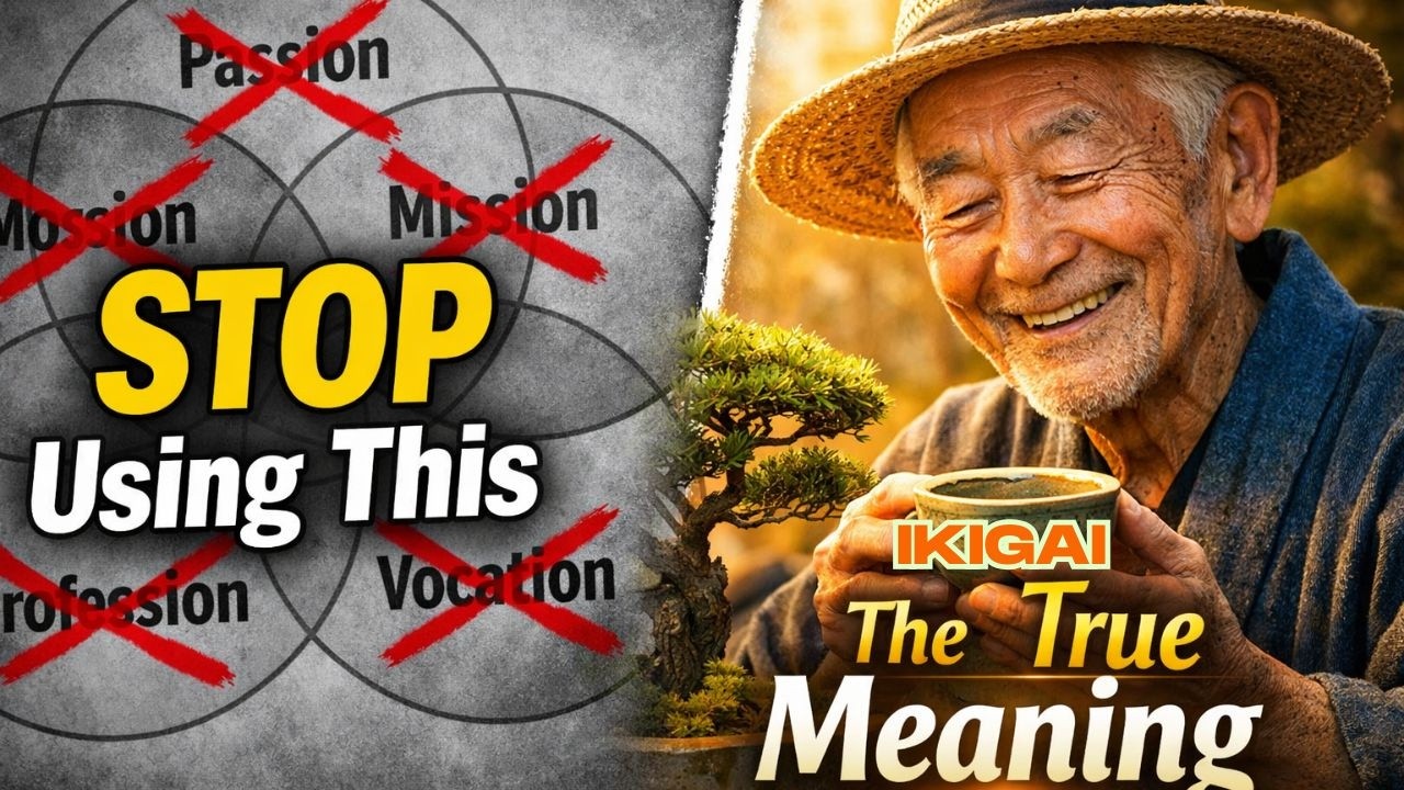How to Find Your Ikigai:The Japanese Secret to a Long & Happy Life #Ikigai #Purpose #SelfImprovement