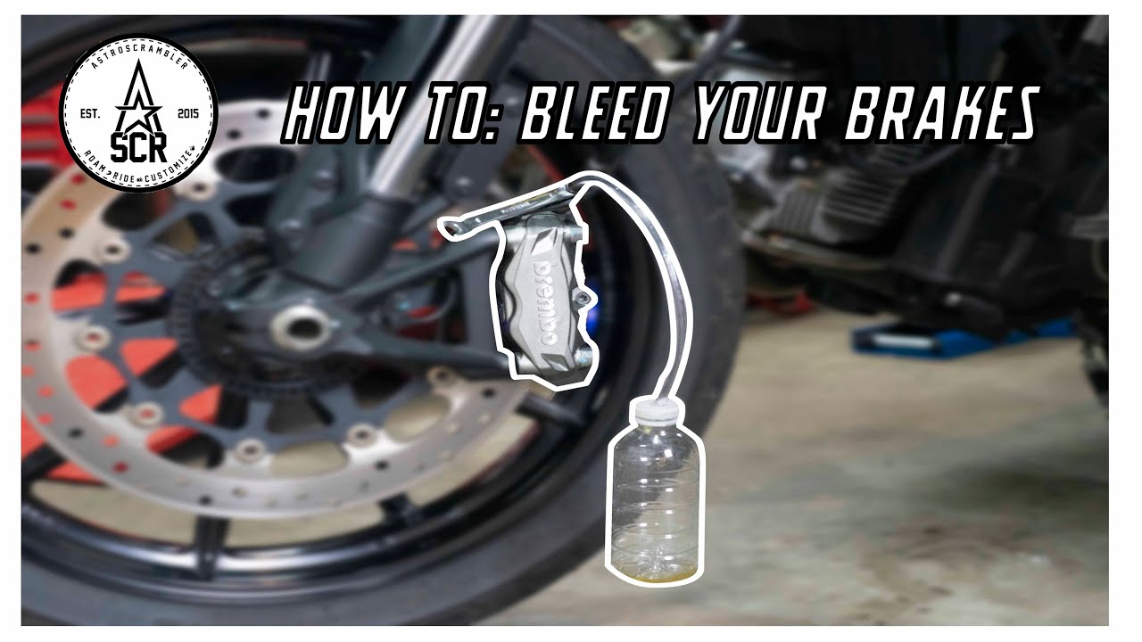 How to Bleed the Brakes on Your Ducati Scrambler