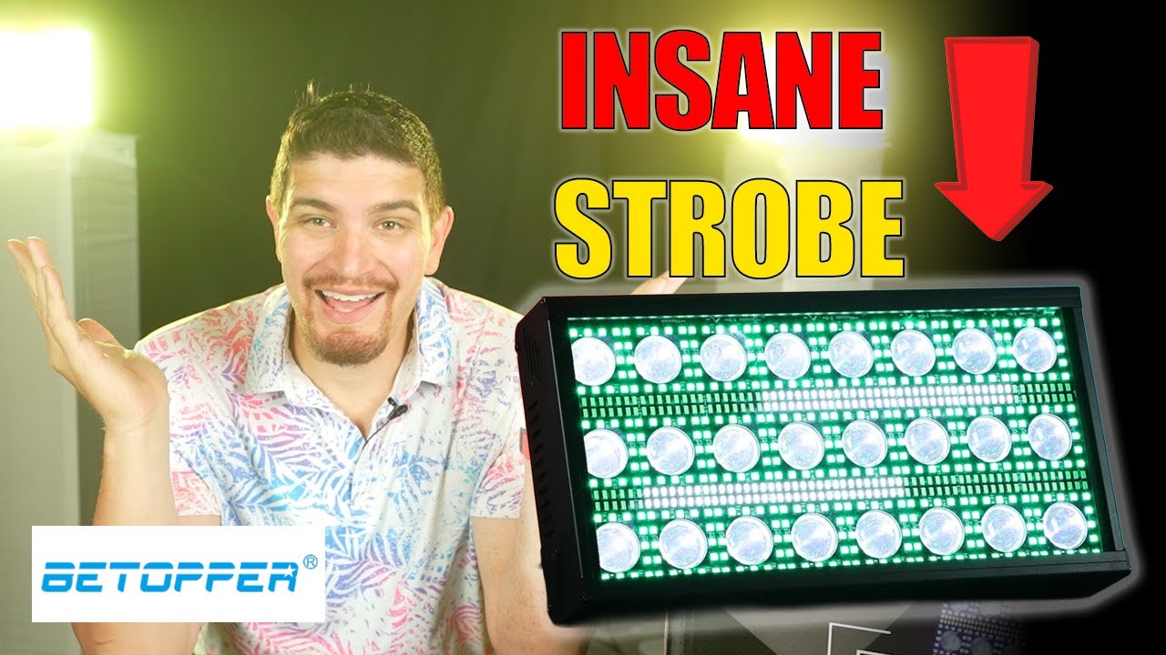 This Strobe Will Blow Up Your Stage Lighting (Betopper LF2405)