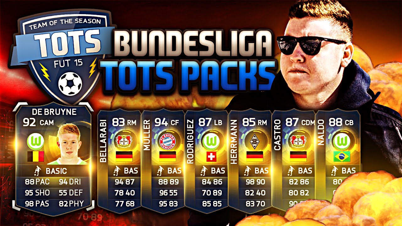 FIFA 15 | WE PACK THE BRAND NEW BUNDESLIGA TOTS!