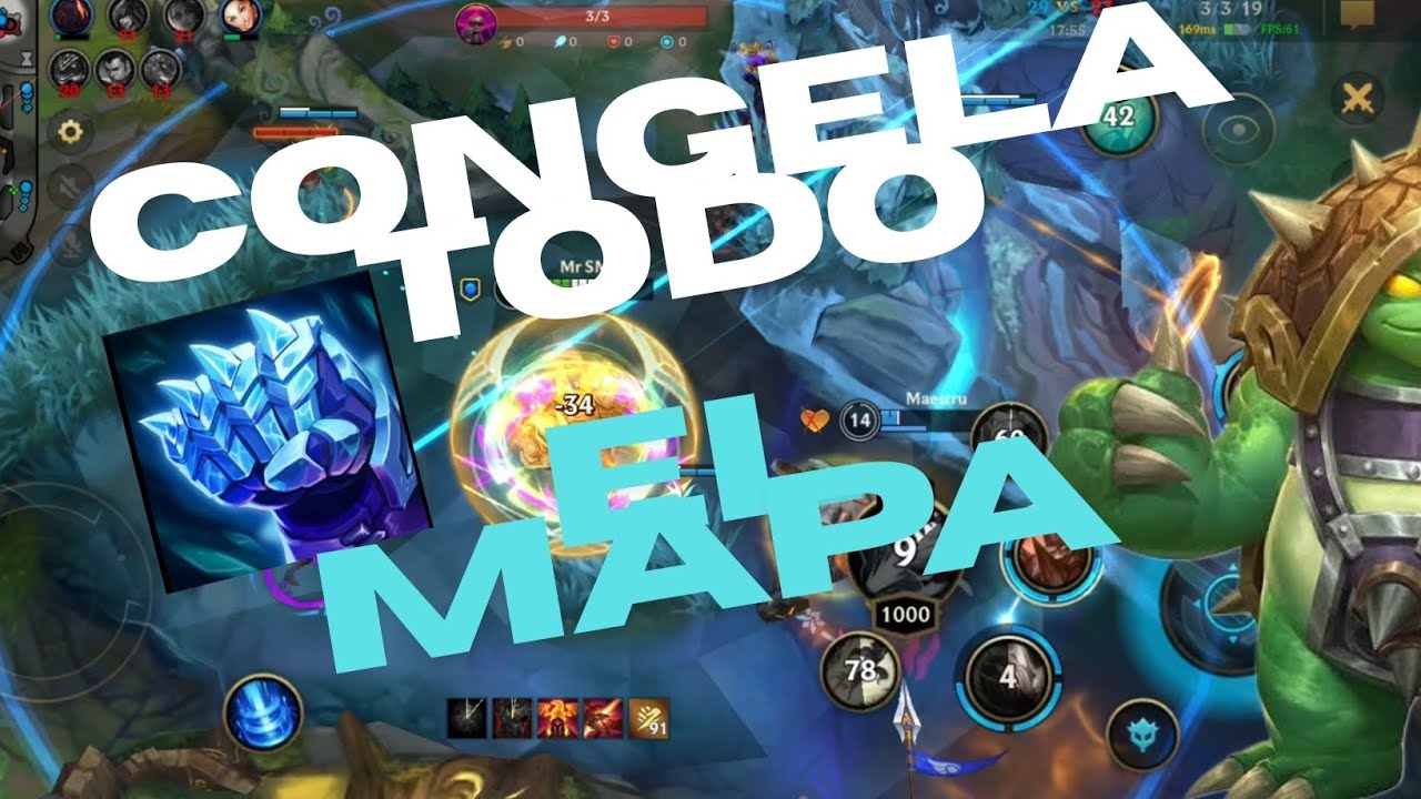 🥶 CONGELA TODO Y EL ADC SE MATA SÓLO❄️ - Rammus JG - Wild Rift 