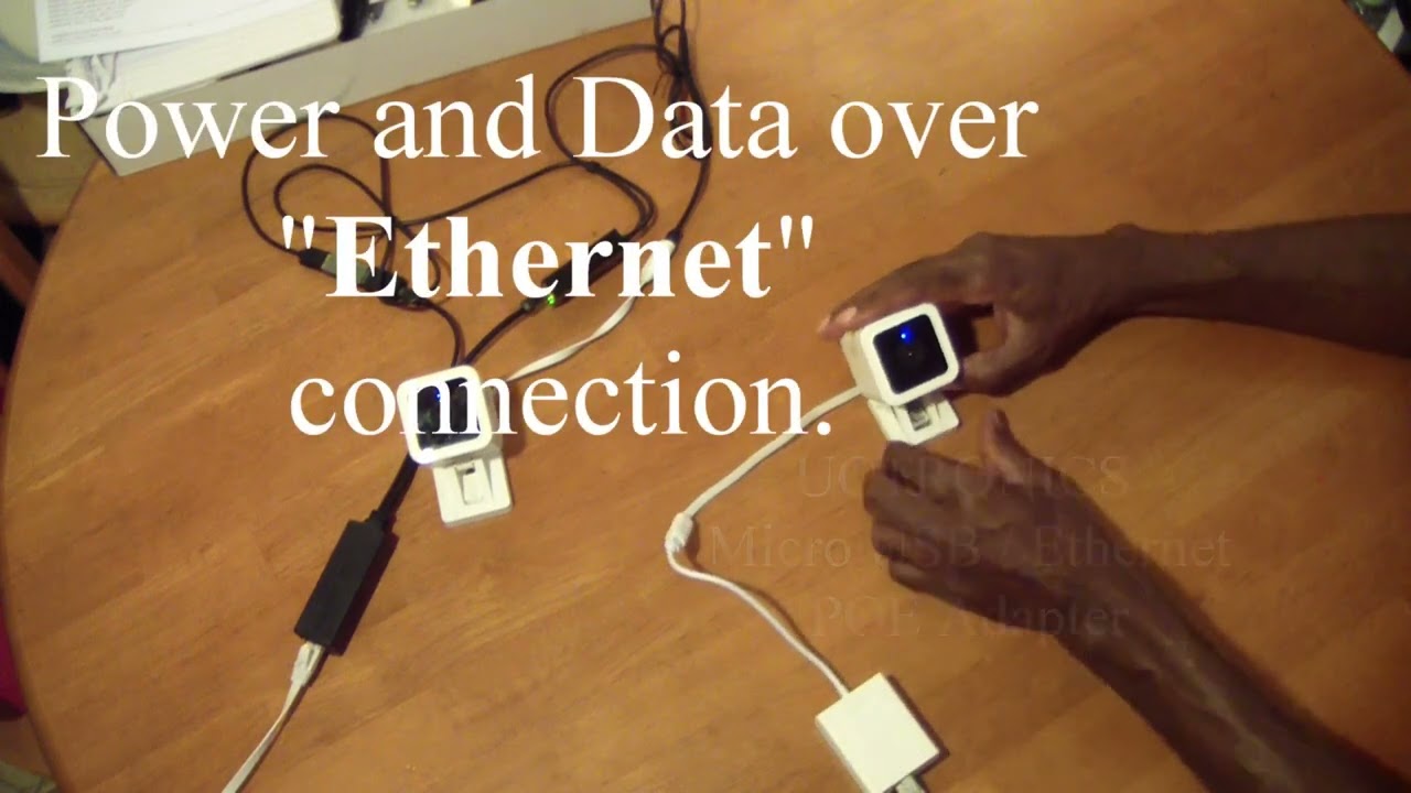 Real POE for WyzeCam V3 (power and data) using Uctronics Adapter