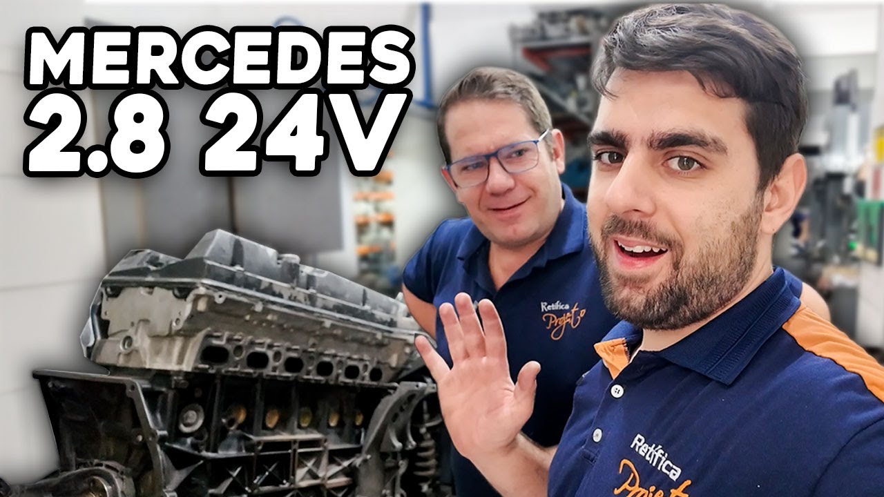 ESSE MOTOR 2.8 24V DE MERCEDES FAZ MAIS QUE UM MOTOR 2.8 DE BMW?! 🤔