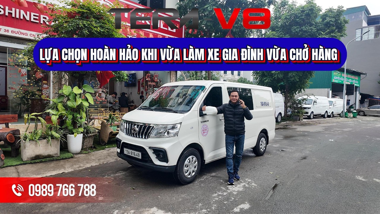 TERA V8 LỰA CHỌN HOÀN HẢO CHO BẠN KHI VỪA LÀM XE GIA ĐÌNH VỪA CHỞ HÀNG.
