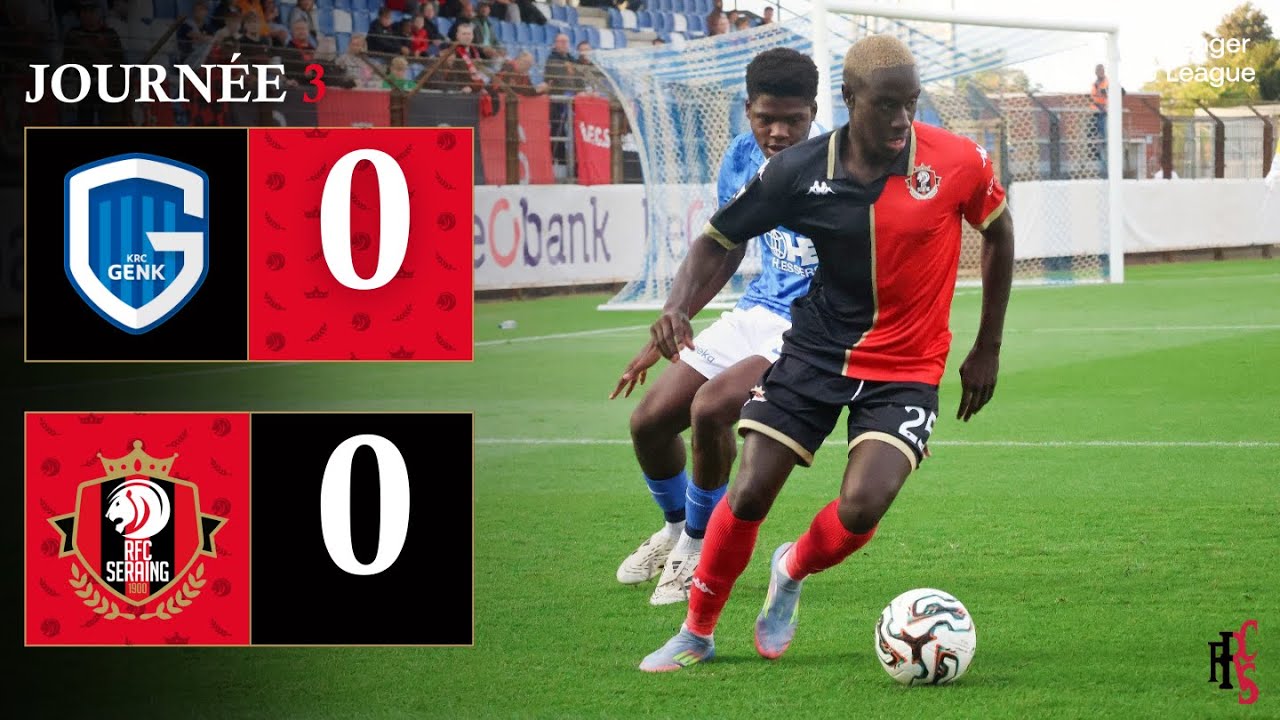 RÉSUMÉ : 🔵⚪ Jong Genk vs RFC Seraing 🔴⚫ | 23-08-2025 | 0-0