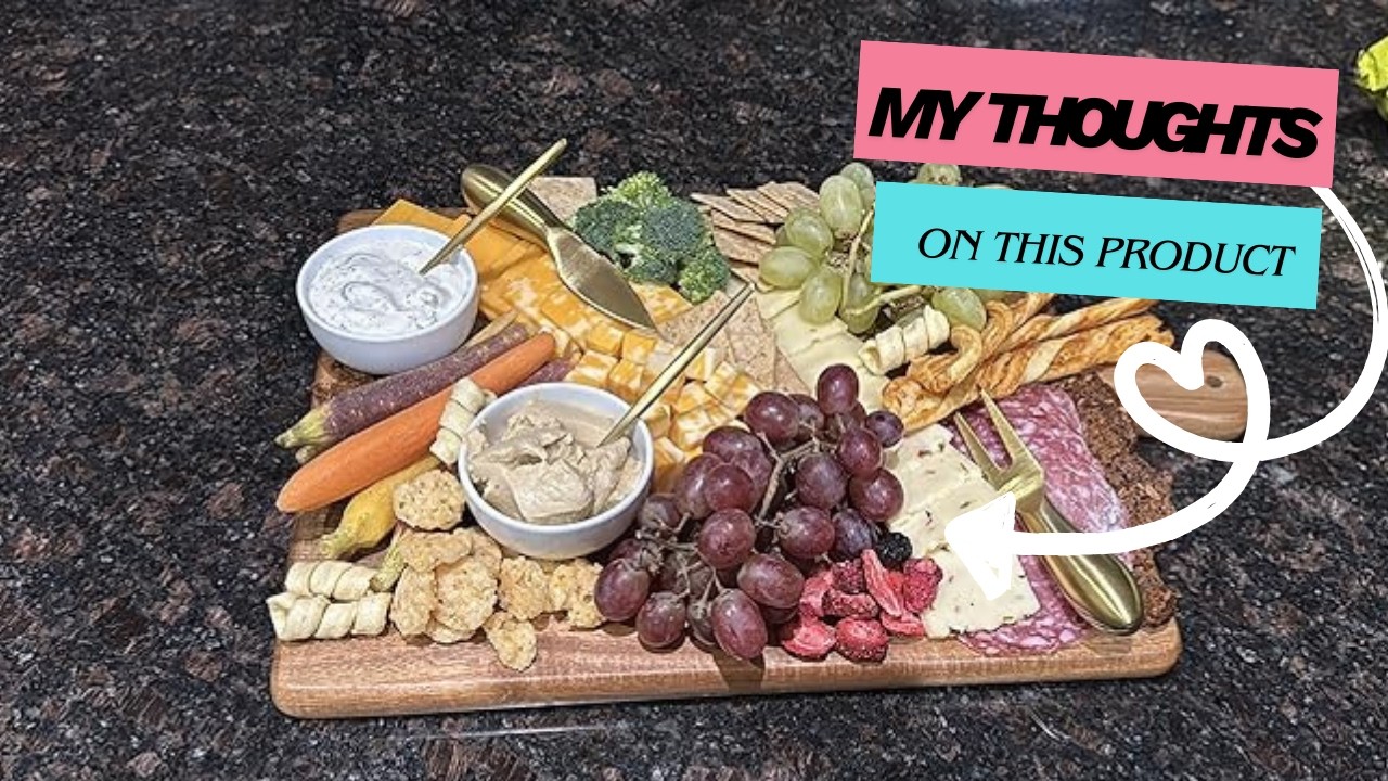 Grazerie Charcuterie Board Set: Everything to know BEFORE you buy. #ad #amazoninfluencer
