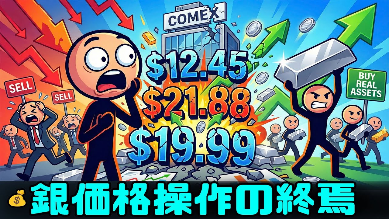 ⏳ 最後の警告：銀価格10倍への序曲、COMEX「不可抗力宣言」の足音