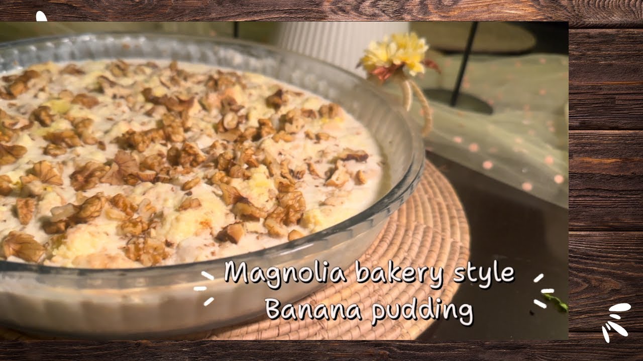 Banana pudding Magnolia bakery style | Dessert Recipe | Banana pudding recipe | Easy dessert | 