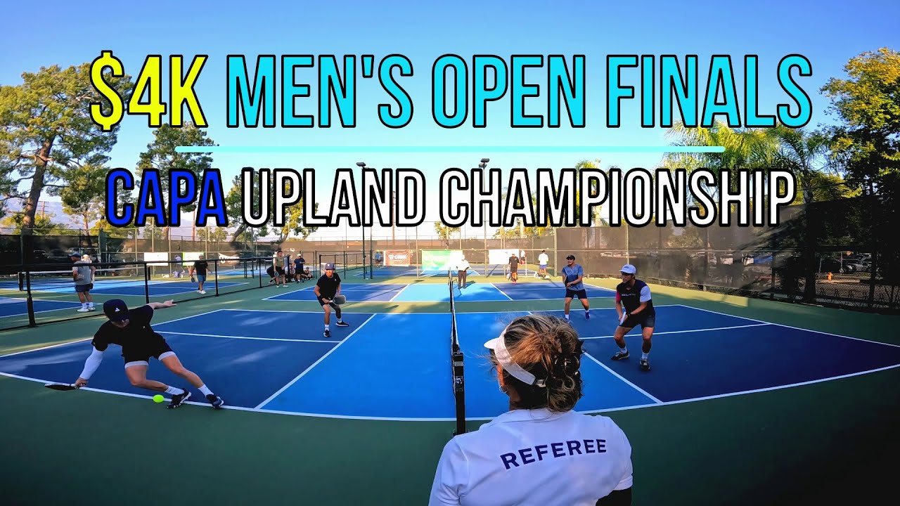 $4K Men’s Open Finals Alex/Zack vs Rafael/Troy - CAPA Upland Championship