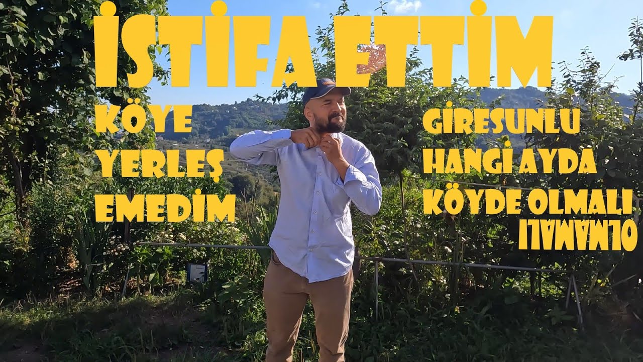 GİRESUN İÇİN FINDIK VAKTİ | İstifa | #fındık #giresun #gopro 