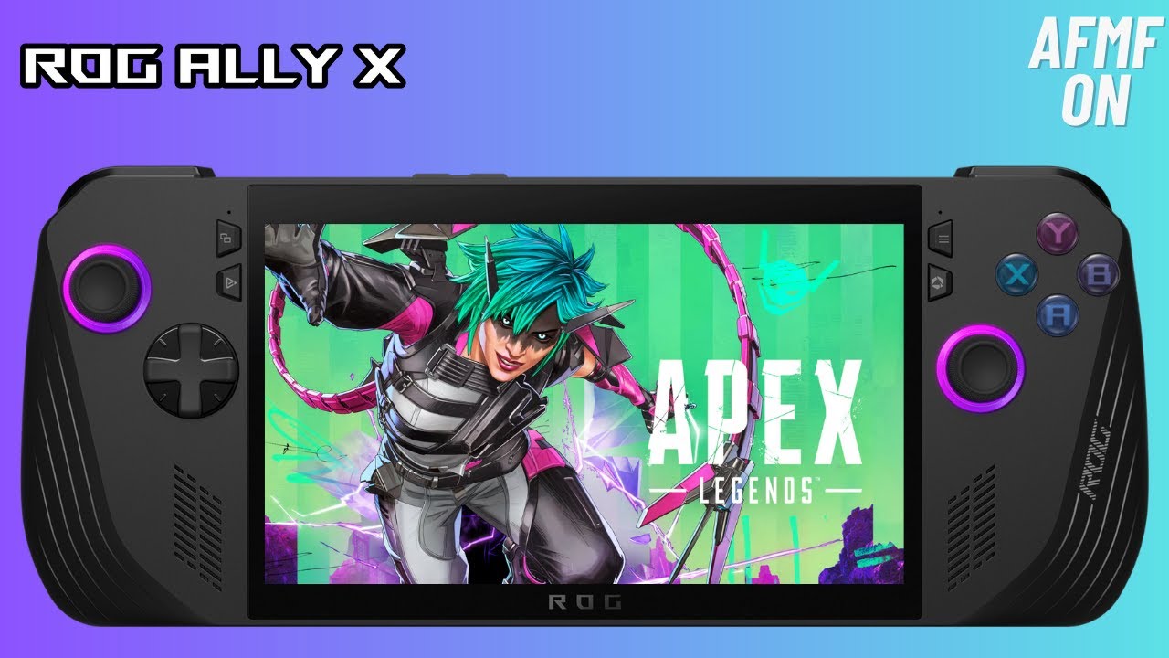 Asus Rog Ally X: Apex Legends Gameplay All TDP/Battery Life Test/ 900p High Settings AFMF on