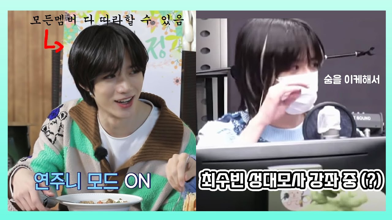 [TXT/투바투] 멤버 따라하기 장인 최범규