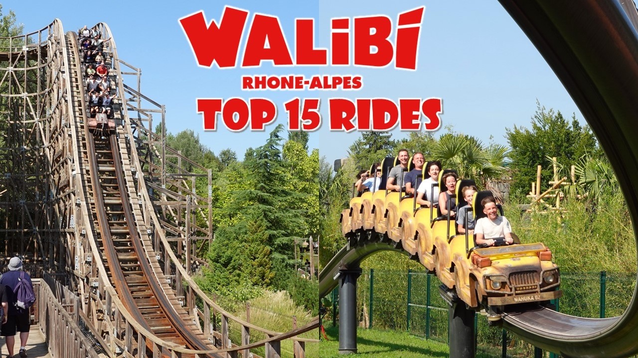 Top 15 Rides at Walibi Rhone-Alpes | Amazing Top 3 Coasters