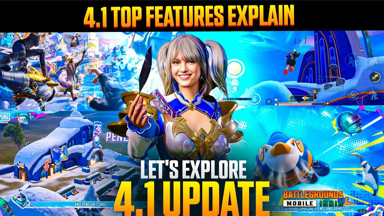 The BGMI 4.1 Update is finally here — bringing the Winter Mode 2025 with all-new powers & abilities🔥