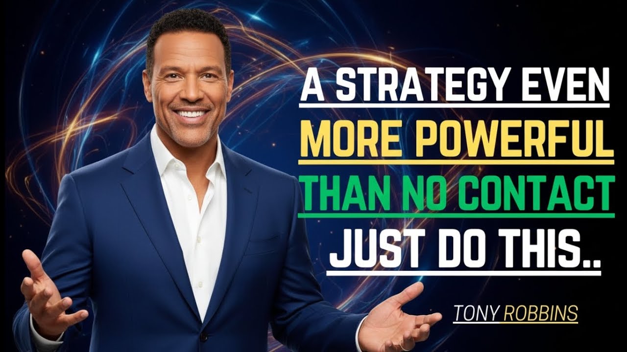 A STRATEGY EVEN MORE POWERFUL THAN NO CONTACT – JUST DO THIS! | Motivational Speech | Tony Robbins