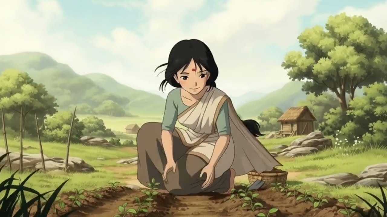 A Peaceful Day Alone in the Countryside 🌿 | Ghibli-Style Video