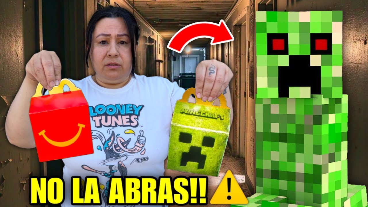 ABRIMOS UNAS *CAJITAS FELIZ* DE MACDONALS A LAS 3:00AM EN UN HOTEL ABANDONADO😱 terrorifico