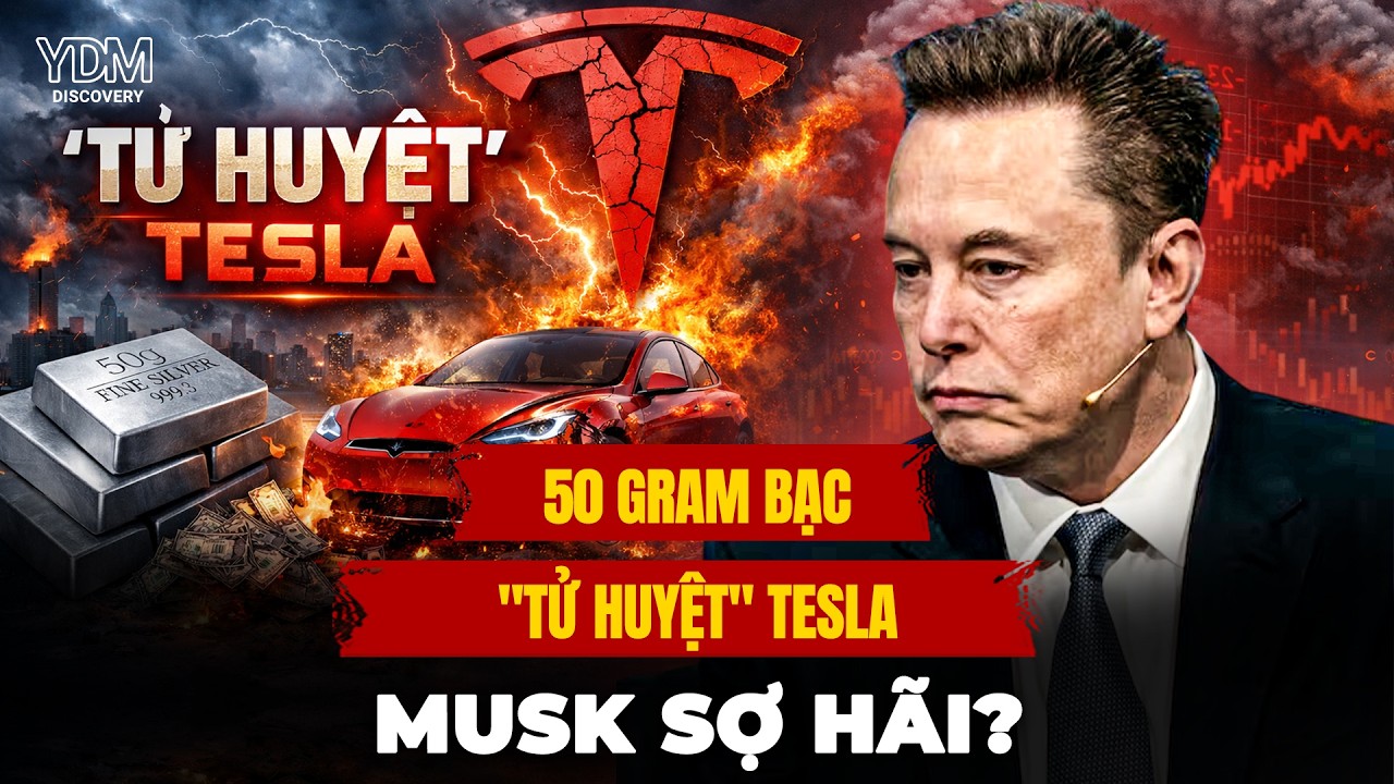 50 gram bạc: “LƯỚI HÁI TỬ THẦN” đe dọa đế chế nghìn tỷ của Elon Musk | @YouthYDM
