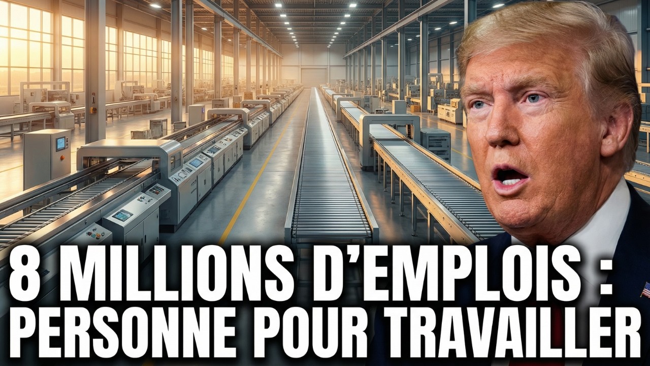 8 Millions de Postes Vacants : Pourquoi personne ne veut plus travailler ? #Emploi #Industrie #Crise
