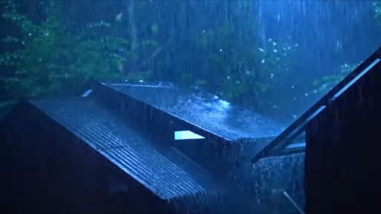 Cozy Rain Outside a Cottage Window Sleep & Relaxation Sounds