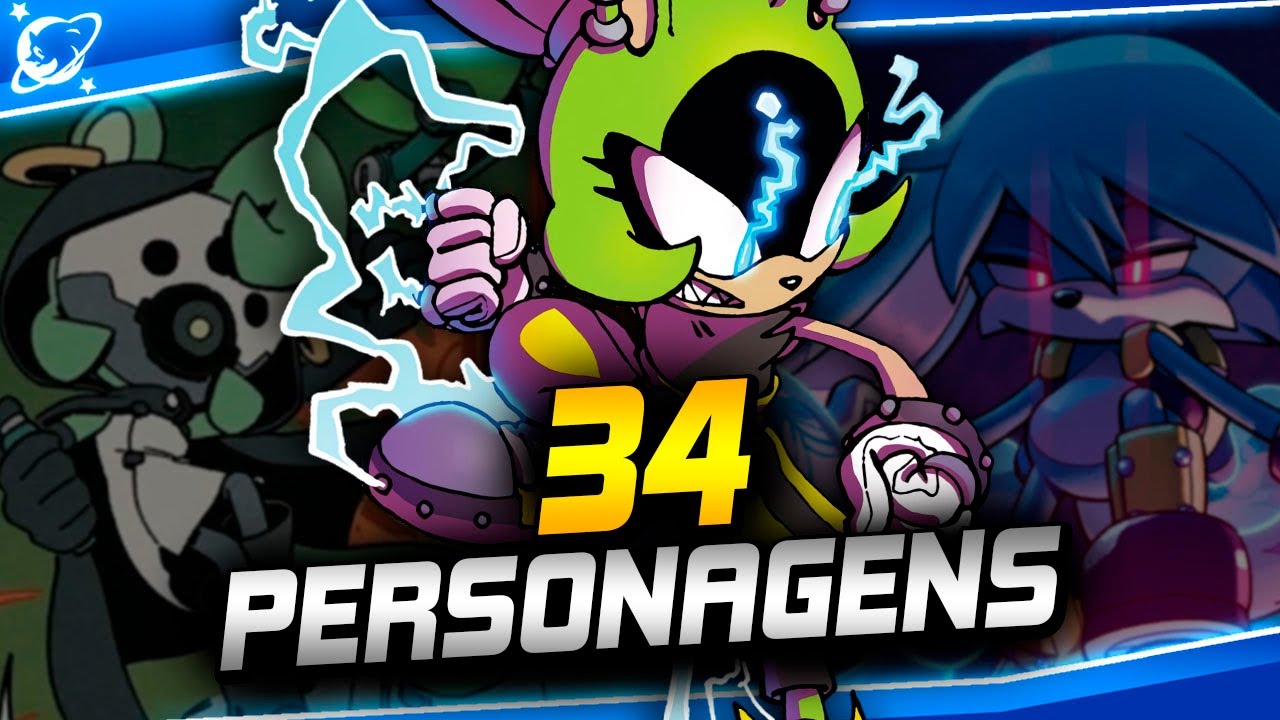 Personagens EXCLUSIVOS do SONIC da IDW e que você NÃO CONHECE!