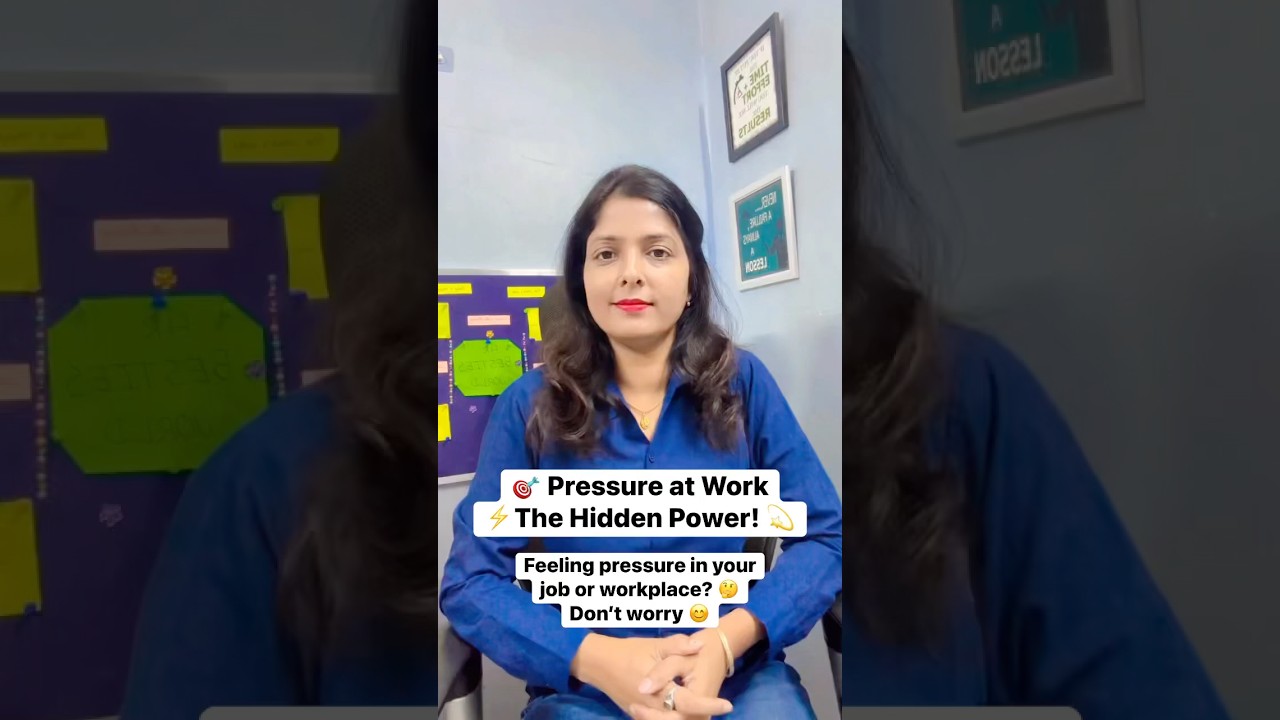 Feeling pressure in your job or workplace? Don’t worry😊Hidden Power 