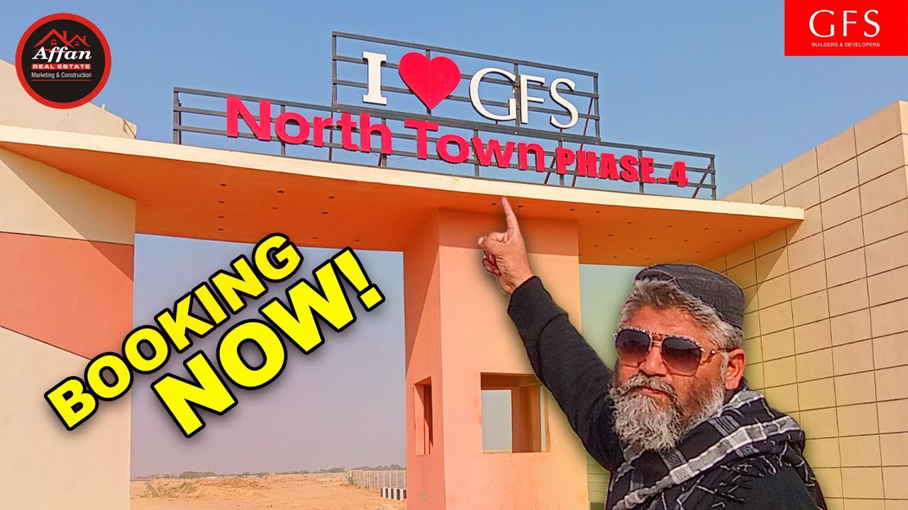 GFS Builders & Developers | North Town Residency | Phase 4 | Booking Now | Taiser Town | MDA Leased