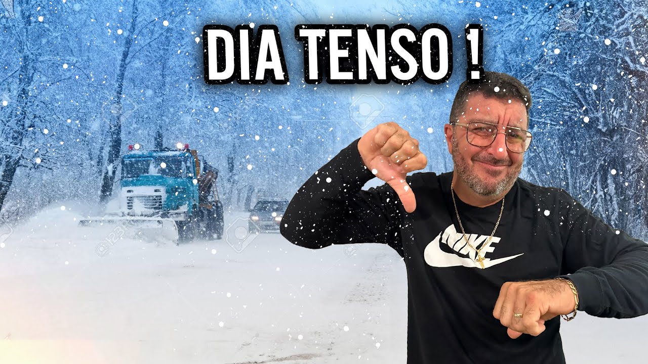 A NEVE NÃO PARA - PERDI MINHA CARTEIRA CHEIA DE DINHEIRO E CARTOES - CAÍ UM TOMBO E FIQUEI SEM AR