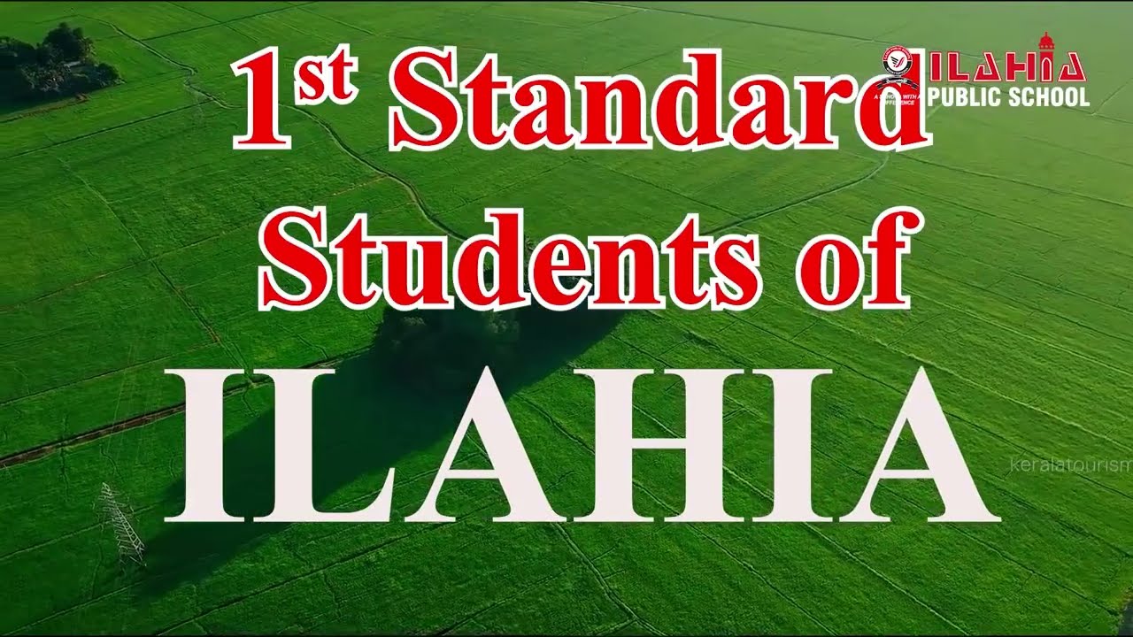 1st Std Students of ILAHIA | Noopuram 2k25-26 |33th Annual Day celebration | 