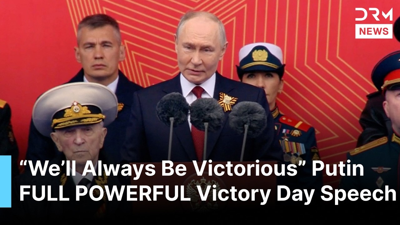 FULL SPEECH: Putin&rsquo;s Powerful Victory Day Speech at Red Square In Massive Military Parade |AQ1B