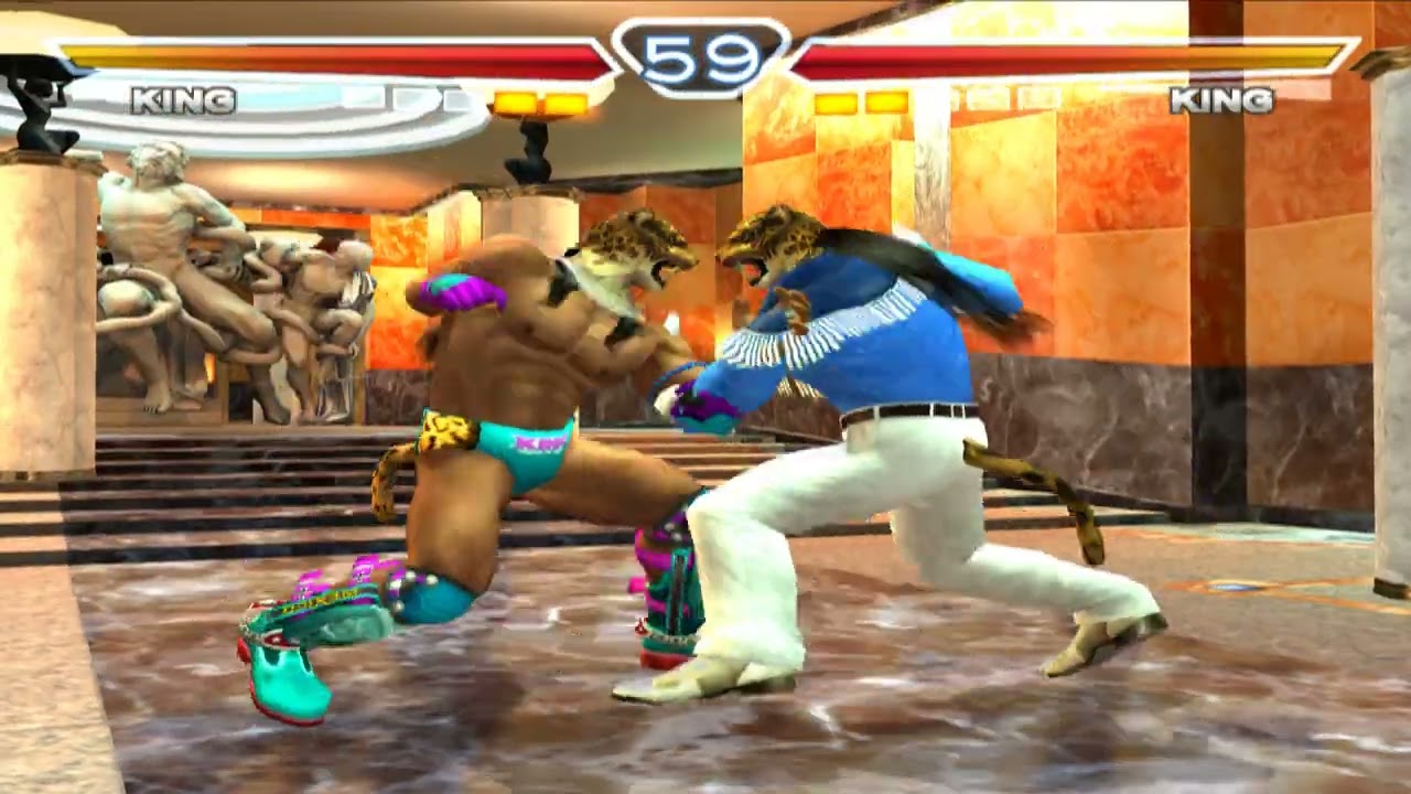 Tekken 4 King VS King (Statue)