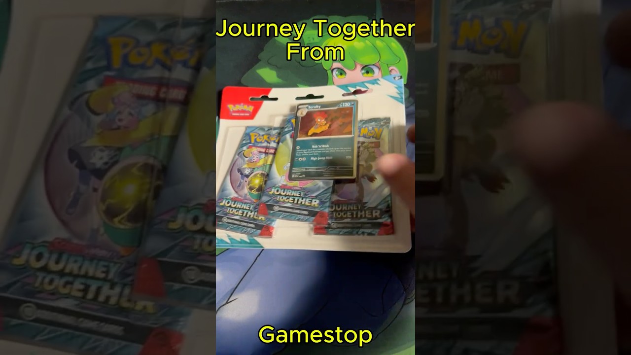 Pokemon Journy Together 3 Pack Bundle