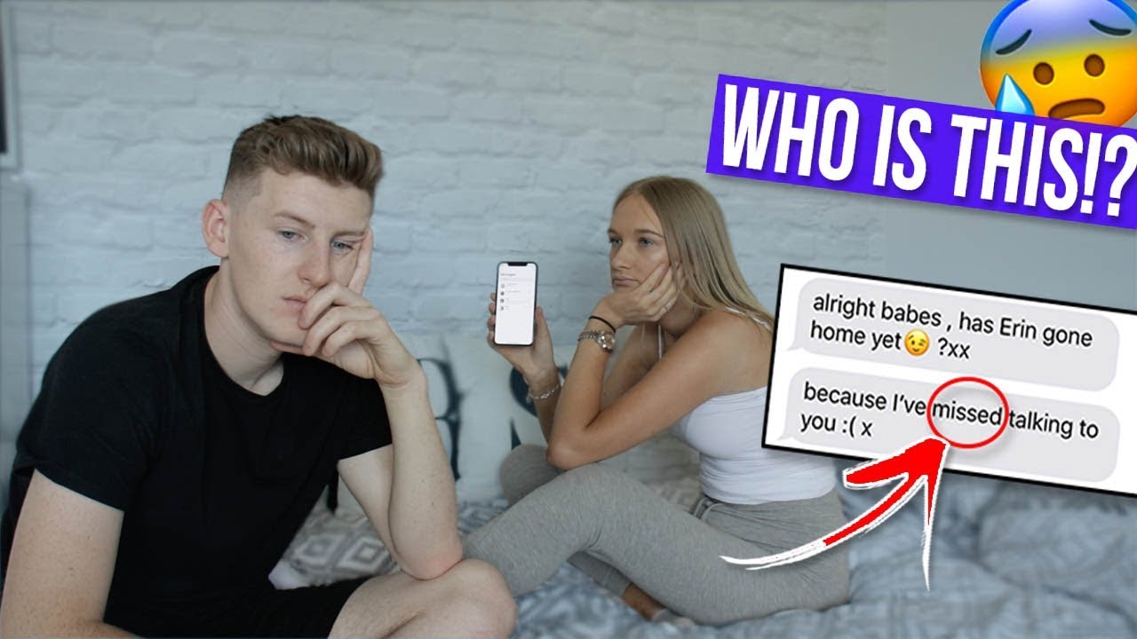 CAUGHT TEXTING ANOTHER GIRL PRANK ON MY GIRLFRIEND!! she cried...