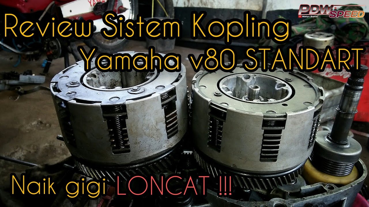 Naik Gigi Loncat,Turun Gigi Jedak !!! Yamaha v80 STANDART