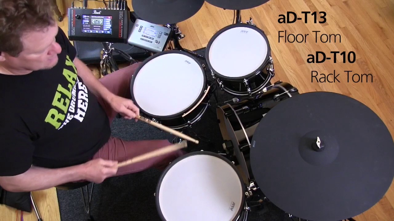 aDrums artist drums & cymbals with the Mimic Pro drum module
