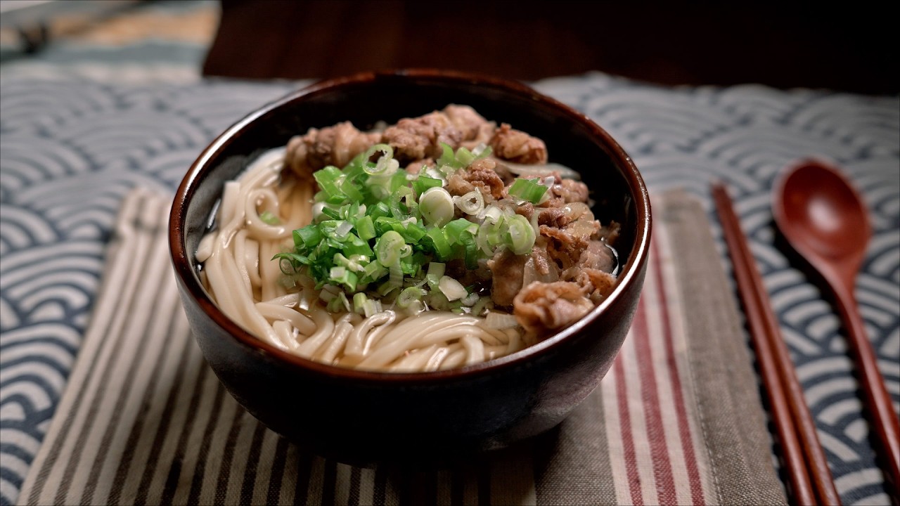 Удон с говядиной как в Marugame Seimen: Тот самый вкус — Секрет кроется в бульоне Даси!