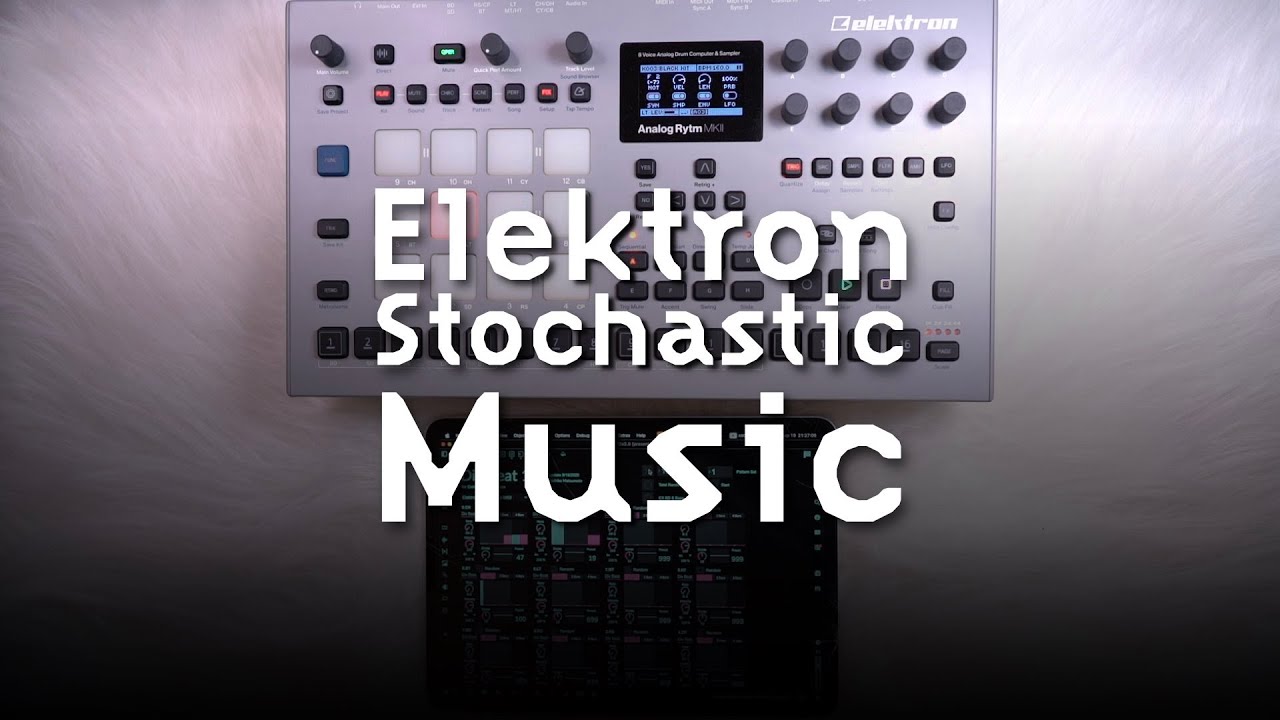 Elektron Analog Rytm Black Kit & Ableton Max/MSP Div Beat