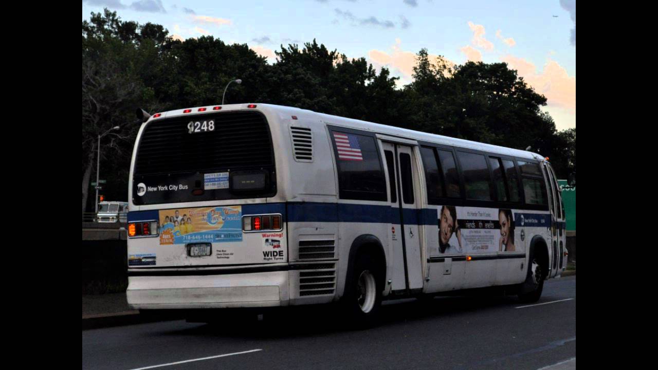 Mta Bus ( Ex - New York City Transit Bus ) #9034 Soundclip