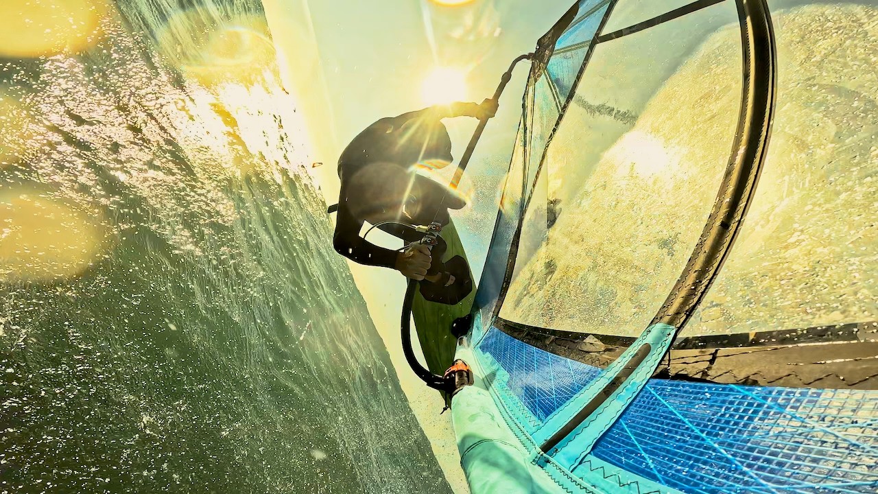 Halloween Windsurfing at Waddell Creek - POV