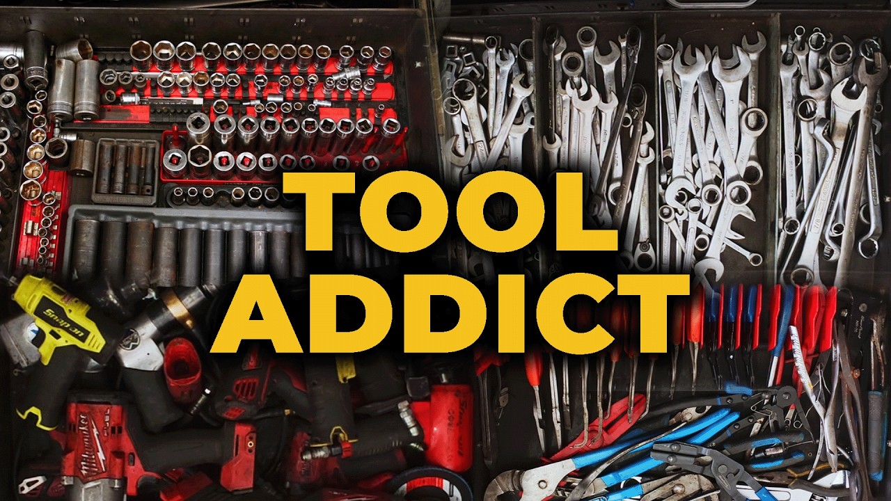 Этот механик просто помешан на инструментах! Snap-on, Milwaukee, GearWrench, Mueller Kueps