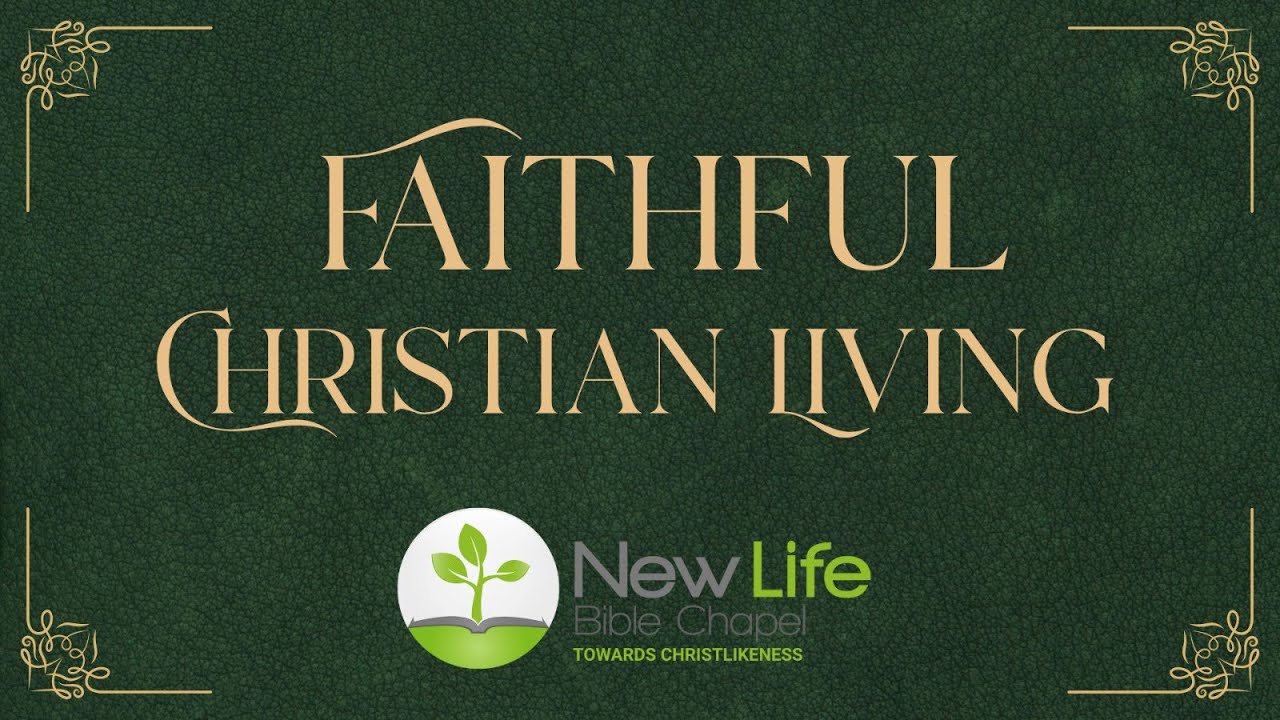Faithful Christian Living - 1 Peter - Viji Roberts