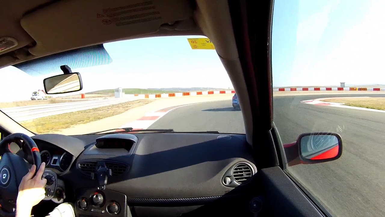 Tandas libres circuito de Navarra clio sport 197 vs BMW serie 1 (16-2-2019)