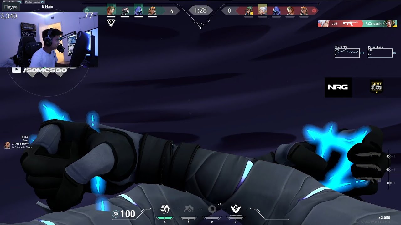 LOTUS! NRG s0m OMEN VALORANT RANKED GAMEPLAY [ FULL MATCH VOD ]