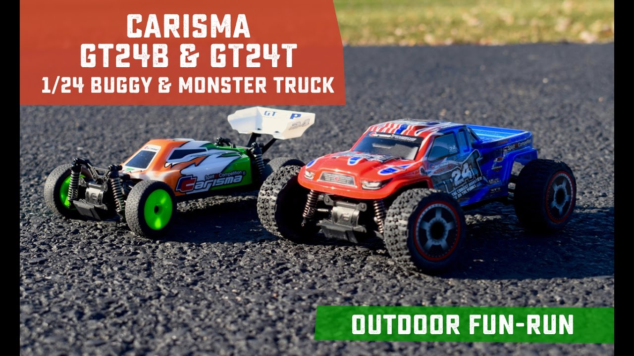 Carisma GT24T R/C Monster Truck & GT24B R/C Buggy Outdoor Fun-Run