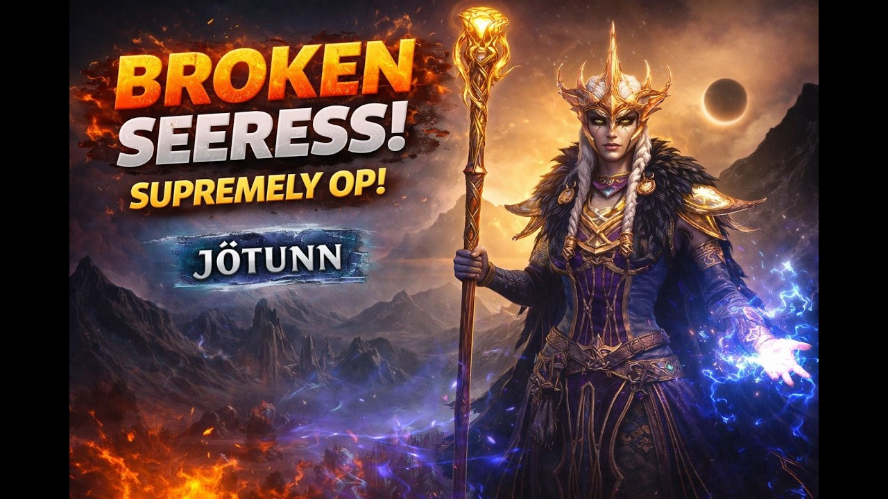 Jotunnslayer: Hordes of Hel - SEERESS IS ABSOLUTELY BROKEN! (No Commentary)
